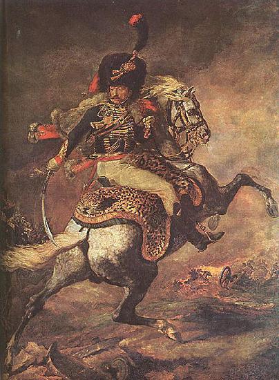 Theodore   Gericault Chargingchasseur